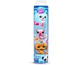 Littlest Pet Shop 3 figurky v tubě – Vydra, Ovčácký pes, Racek