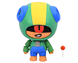 Brawl Stars – akční figurka Leon 11,5 cm (1. série)