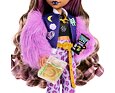 Monster High panenka Clawdeen Wolf s doplňky a mazlíčkem