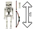 Minecraft film – figurka Skeleton 10 cm