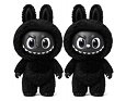 Plyšák ve stylu LABUBU The Monsters – Exciting Macaron Black