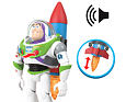 Toy Story Mluvící Buzz Rakeťák s raketou 26 cm