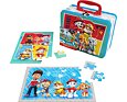 Tlapková patrola Puzzle v plechovém kufříku