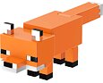 Minecraft figurka Liška